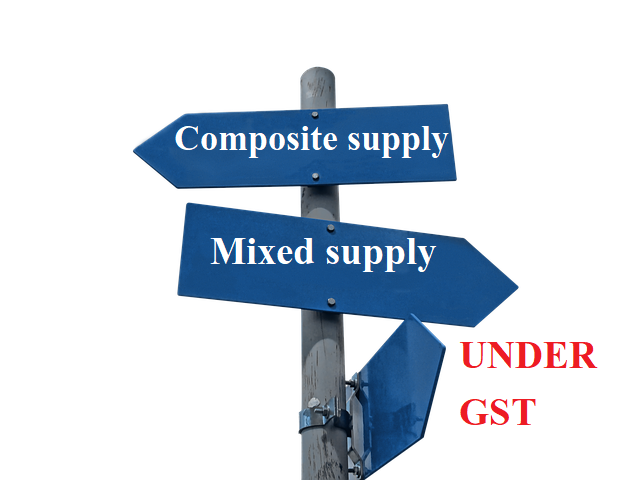 Composite and mixed supply GST