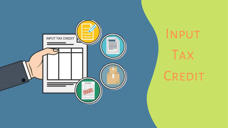 Input tax credit