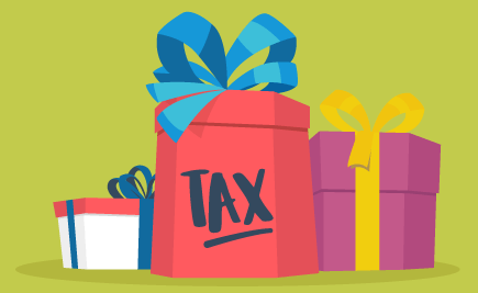 Income tax on gifts